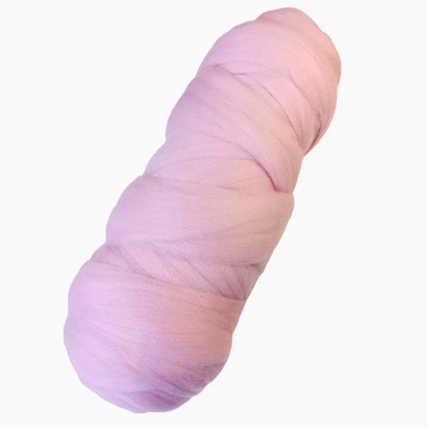 　☆彡新春SALE☆彡　アシュフォード 染色メリノスライバー　033カップケーキ 500g ＜紡毛 紡ぎ 染め 羊毛 フェルト ashford＞