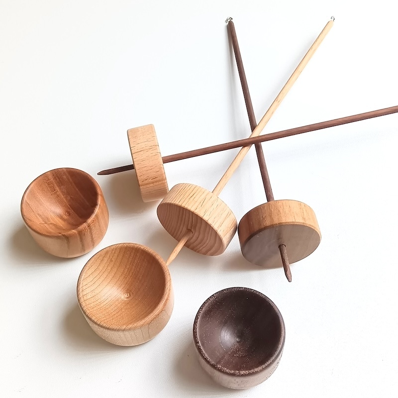 ラ・メール  サポートスピンドル　　　　【手紡ぎ 紡ぎ  糸紡ぎ 綿 コットン 麻 カシミア 糸】