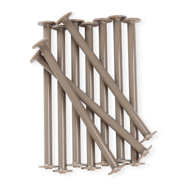 アシュフォード 新ボートシャトル38cm用 プラスティックボビン 10本入り <手織り機 杼 シャトル ashford>