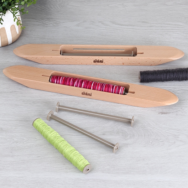 アシュフォード 新ボートシャトル38cm用 プラスティックボビン 10本入り <手織り機 杼 シャトル ashford>