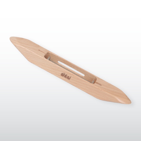 アシュフォード 新ボートシャトル38cm ラッカー塗装 <手織り機 杼 シャトル ashford>