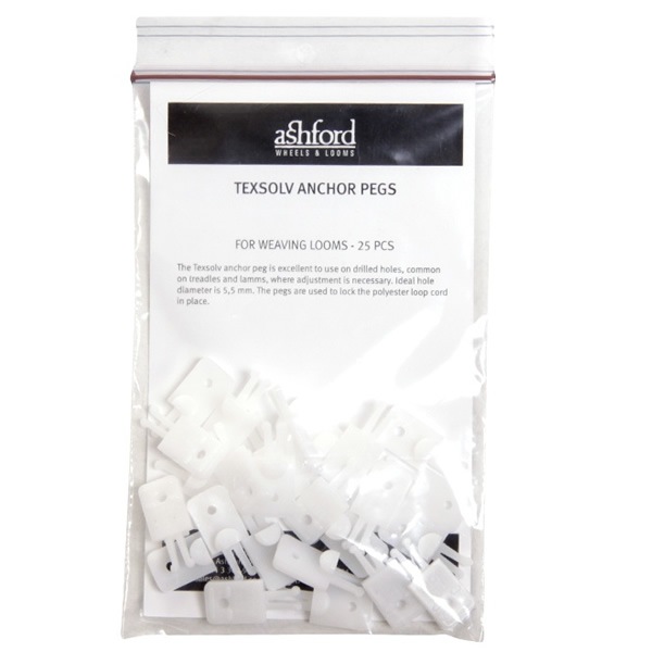 アシュフォード アンカーペッグ　２５個入り　【メール便可】＜卓上 手織り機  ashford＞