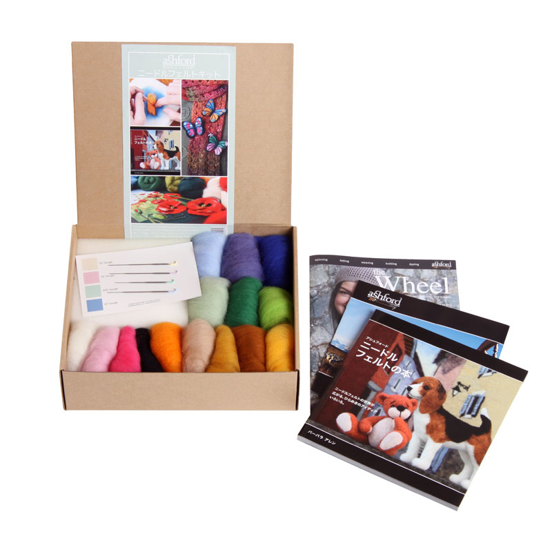 アシュフォード ニードルフェルトスターターキット ＜羊毛フェルト ニードルフェルト 針 ashford＞