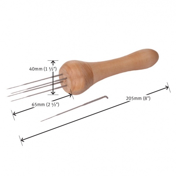 アシュフォード ニードルフェルティングパンチ ＜羊毛フェルト ニードルフェルト 針 ashford＞