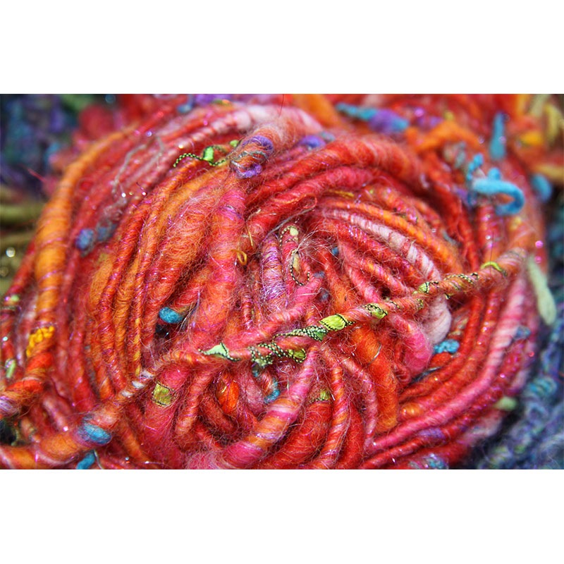 アシュフォード アンジェリーナ　ファイバー 10g ＜紡毛 紡ぎ 糸 ラメ ashford＞