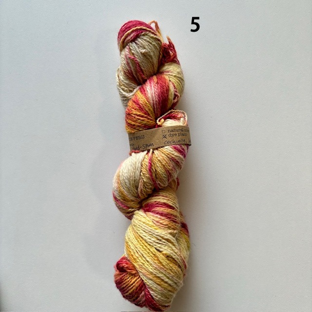 ベビーアルパカ手紡ぎ糸　100g ＜織り 編み ニット 毛糸＞