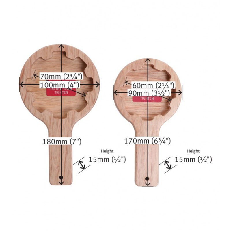 アシュフォード ニッターズルーム用ハンディハンドル ラッカー塗装 ＜卓上 手織り機 ashford＞