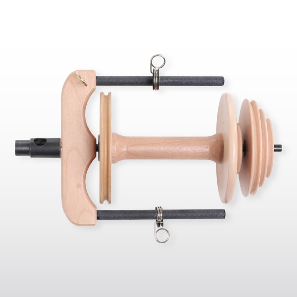 アシュフォード スライディングフックフライヤー（ダブルドライブ） 白木＜紡ぎ車 紡ぎ ashford＞