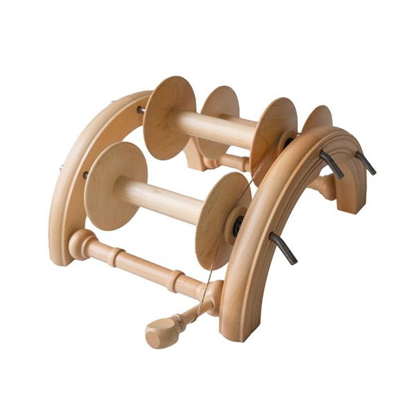 クロムスキー アーチ型ボビン立て ラッカー塗装<紡ぎ車 紡ぎ kromski>