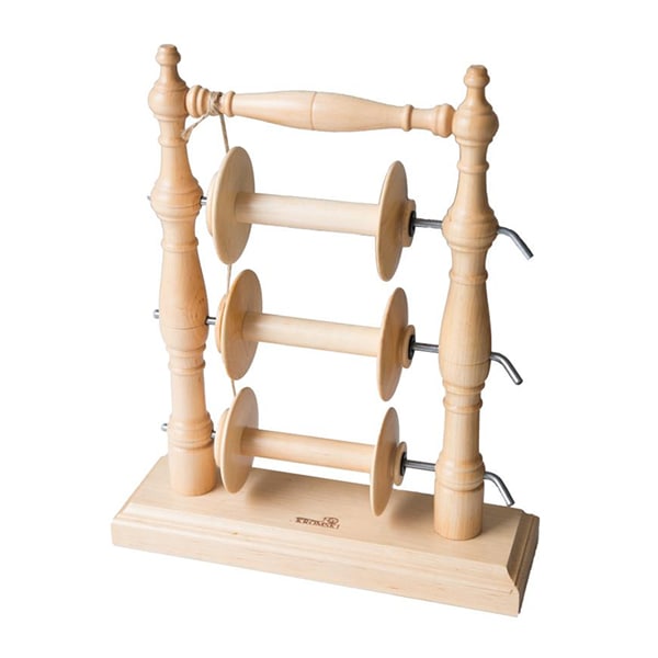 クロムスキー 縦型ボビン立て ラッカー塗装 <紡ぎ車 紡ぎ kromski>