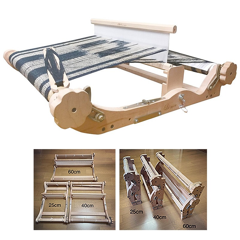 ラ・メールルーム40cm 白木 組立済み完成品 <卓上 手織り機 ashford>