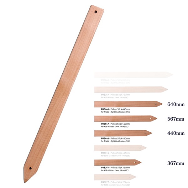 アシュフォード ピックアップスティック440mm 白木 <卓上 手織り機 ashford>