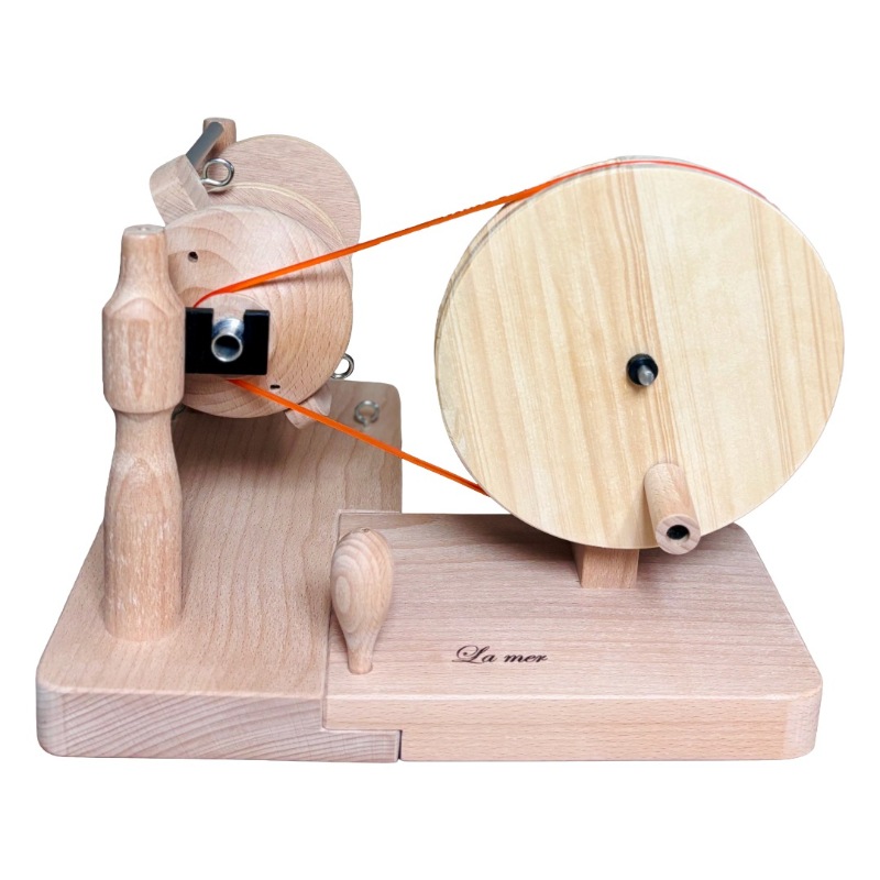 ラ・メール糸撚り機 ２　白木 　＜撚り　紡ぎ 紡ぎ車 ashford　ラ・メール ブランド＞