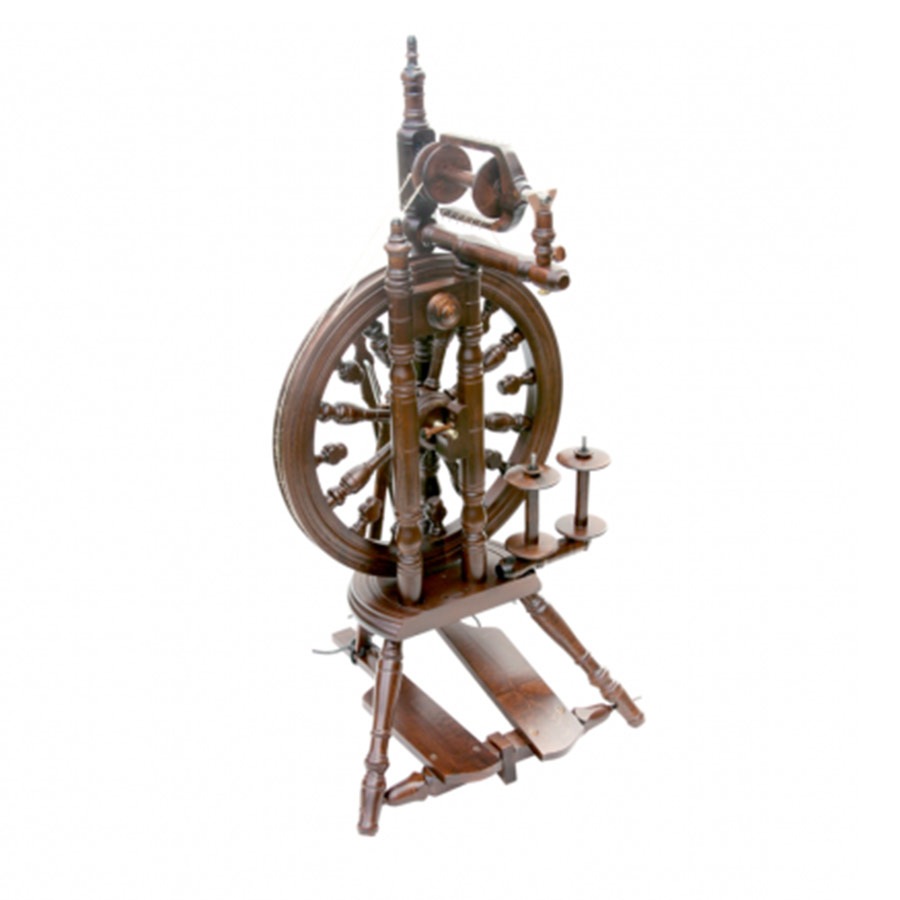 クロムスキー ミンストレル紡毛機 ウォルナット塗装 組立キット ＜紡ぎ 紡ぎ車 kromski＞