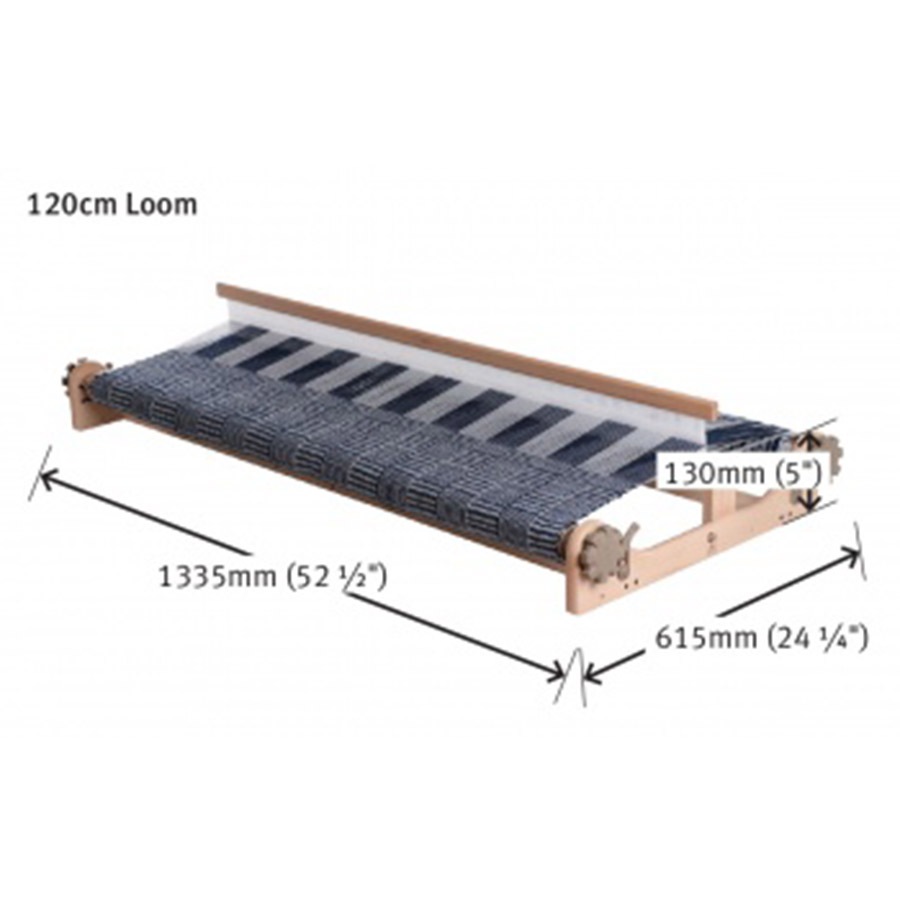 アシュフォード リジッドヘドル120cm 白木 組立キット ＜卓上 手織り機 ashford＞