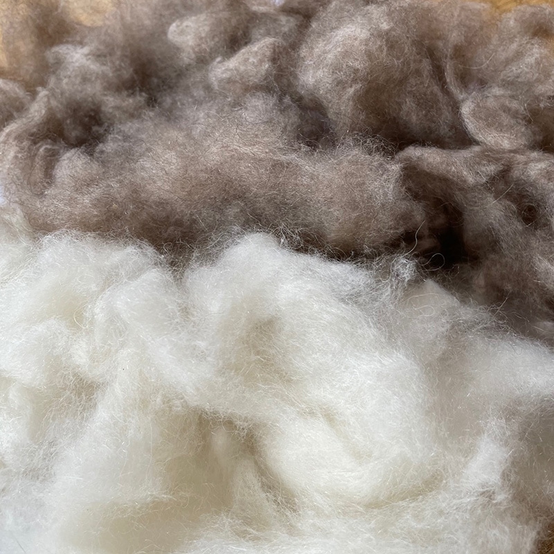 手紡ぎ様原毛（種類各種）