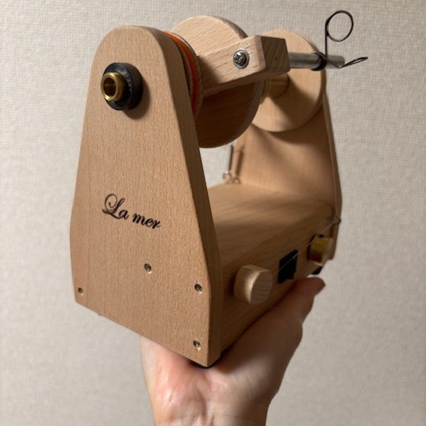 ”スピニー”　ラ・メール 小さな電動紡ぎ機　　＜紡ぎ 紡ぎ車 ＞＜ご注文受付中＞