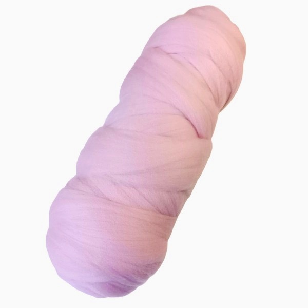 　☆彡新春SALE☆彡　アシュフォード 染色メリノスライバー　033カップケーキ 500g ＜紡毛 紡ぎ 染め 羊毛 フェルト ashford＞