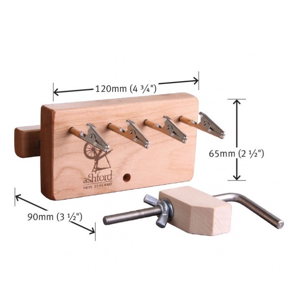 アシュフォード フリンジツイスター4連 ラッカー塗装 ＜房 撚り マフラー ショール 手織り ashford＞