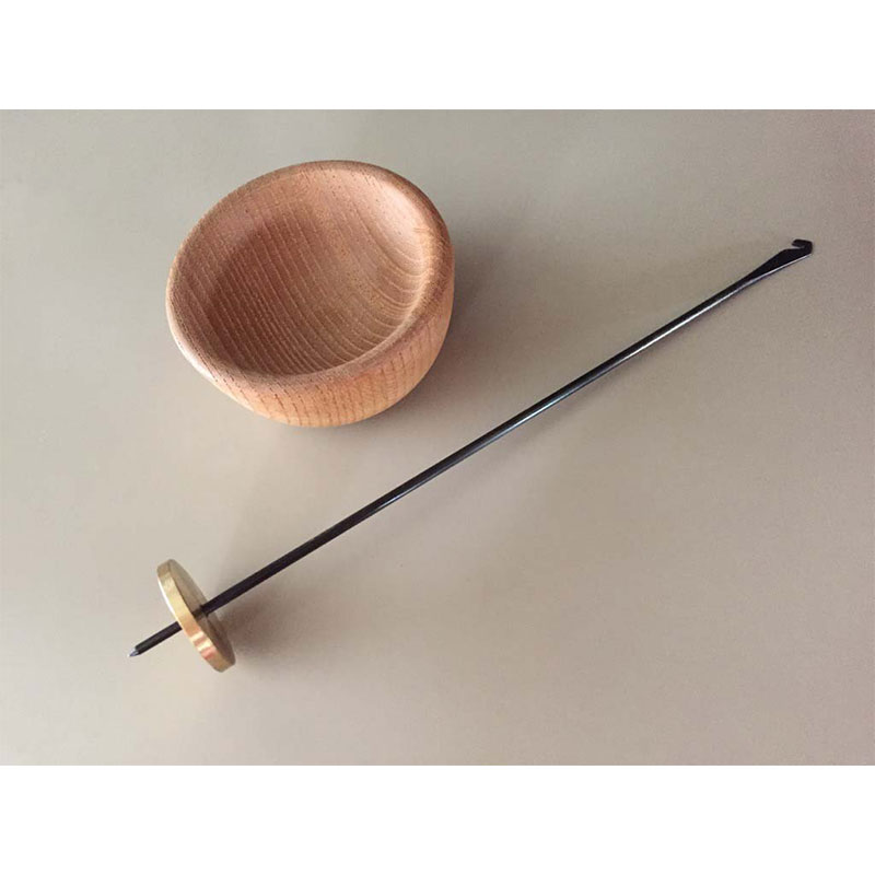 タクリ セット(スピニングボール・コットン付き) <紡ぎ 紡ぎ車 スピニング>