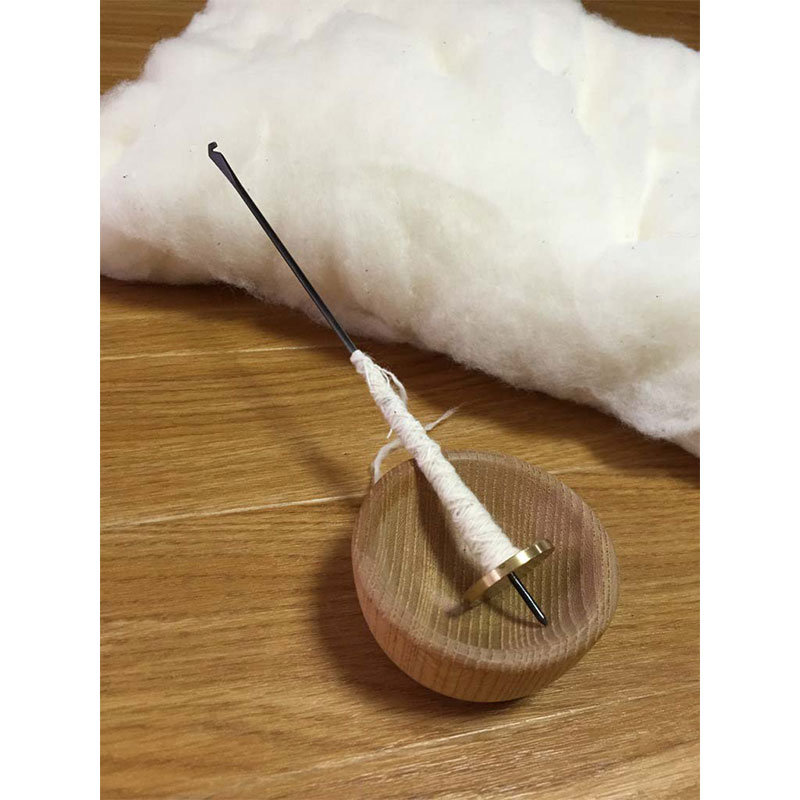 タクリ セット(スピニングボール・コットン付き) <紡ぎ 紡ぎ車 スピニング>