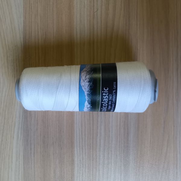 アシュフォード　コルコラスティック　34/2　コットン変わり糸　50gコーン巻き ＜手織り 糸 綿 ＞