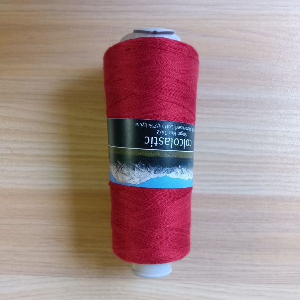 アシュフォード　コルコラスティック　34/2　コットン変わり糸　50gコーン巻き ＜手織り 糸 綿 ＞