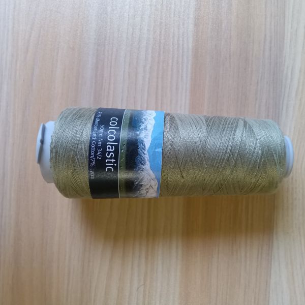 アシュフォード　コルコラスティック　34/2　コットン変わり糸　50gコーン巻き ＜手織り 糸 綿 ＞
