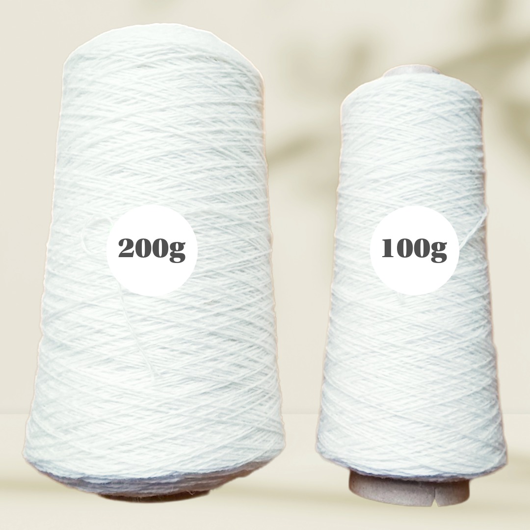 ラムウール１００％  純毛糸 2/14   100g ＜織り 編み ニット 毛糸 ラム 糸＞