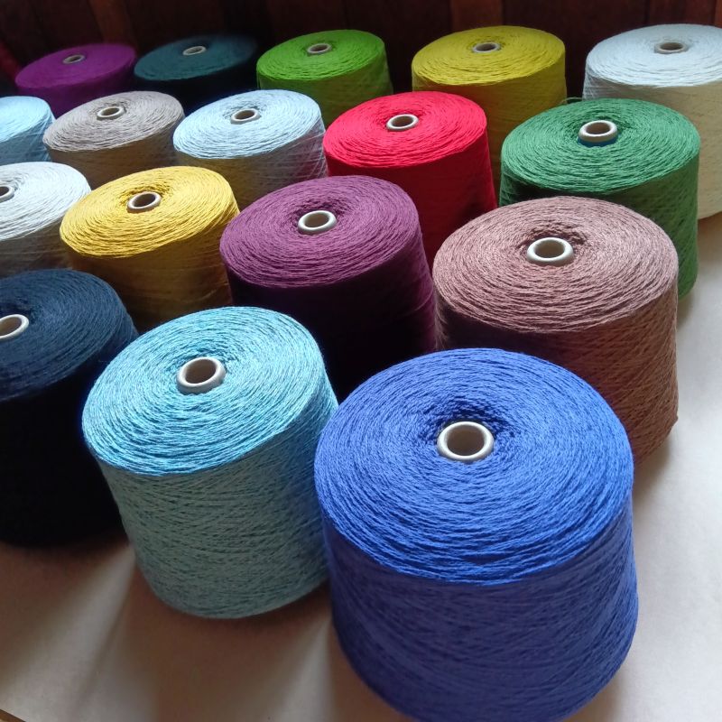 ラムウール１００％  純毛糸 2/14   100g ＜織り 編み ニット 毛糸 ラム 糸＞