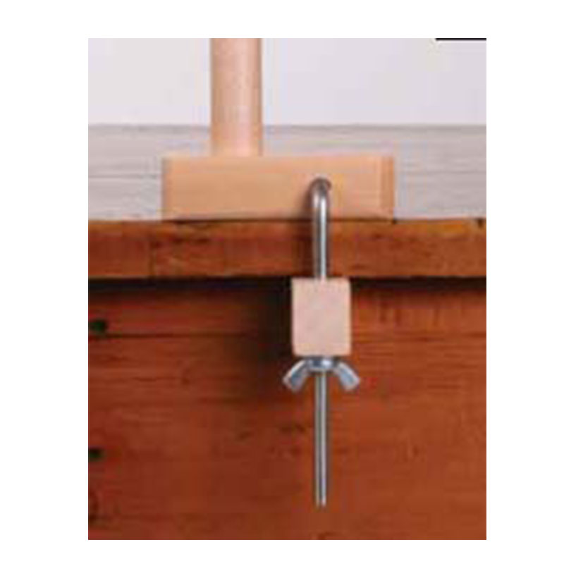 アシュフォード 整経棒とクランプのセット 白木 ＜卓上 手織り機 ashford＞