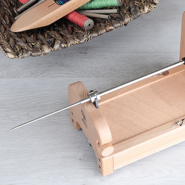 アシュフォード・電動スピナー３用　　ボビン巻き/クイルスピンドルアタッチメント【紡ぎ   織り 羊毛 ボビン巻き 糸巻き 電動スピナー】