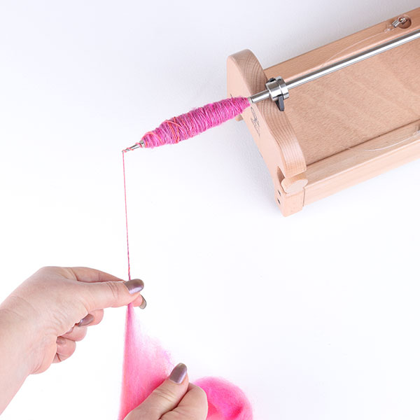 アシュフォード・電動スピナー３用　　ボビン巻き/クイルスピンドルアタッチメント【紡ぎ   織り 羊毛 ボビン巻き 糸巻き 電動スピナー】