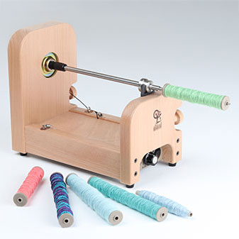 アシュフォード・電動スピナー３用　　ボビン巻き/クイルスピンドルアタッチメント【紡ぎ   織り 羊毛 ボビン巻き 糸巻き 電動スピナー】