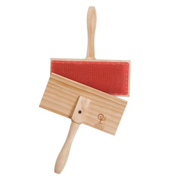 アシュフォード ハンドカーダーＳ 白木 ＜紡ぎ車 紡ぎ カード カーディング ashford＞