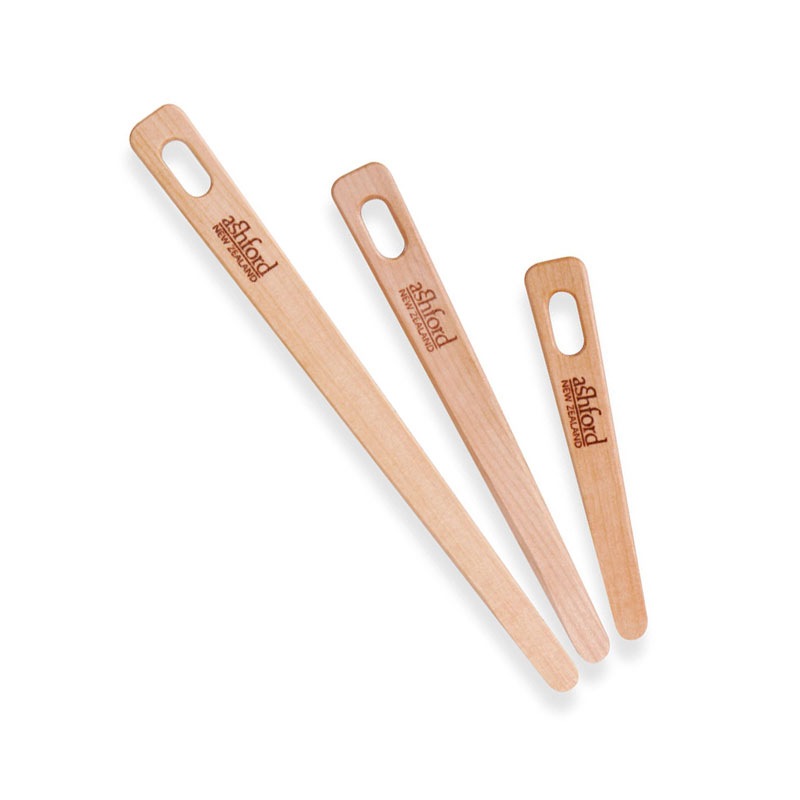 アシュフォード ウィーヴィングニードル 3本入り ラッカー塗装 <卓上 手織り機 ニードル ashford>