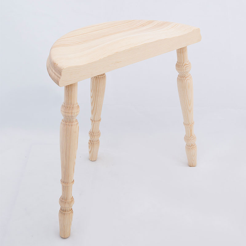 クロムスキー いす 白木 ＜紡ぎ 紡ぎ車 手織り kromski＞