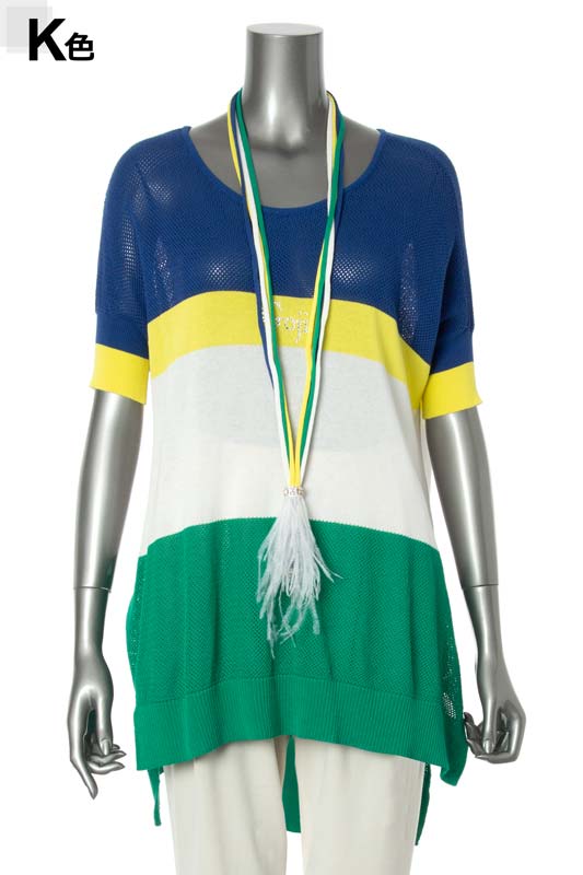 アウトレット商品 サマーニットアンサンブル アウトレット アンサンブル 伊太利屋 Lamodagoji