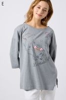 No.920159　ゆったり感のある人気デザインTシャツ　（11号E色あり）|Ｔシャツ|セール