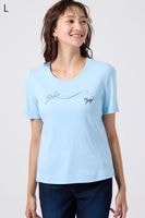 No.920211　夏の定番！上質な生地を使用したシンプルプリントTシャツ