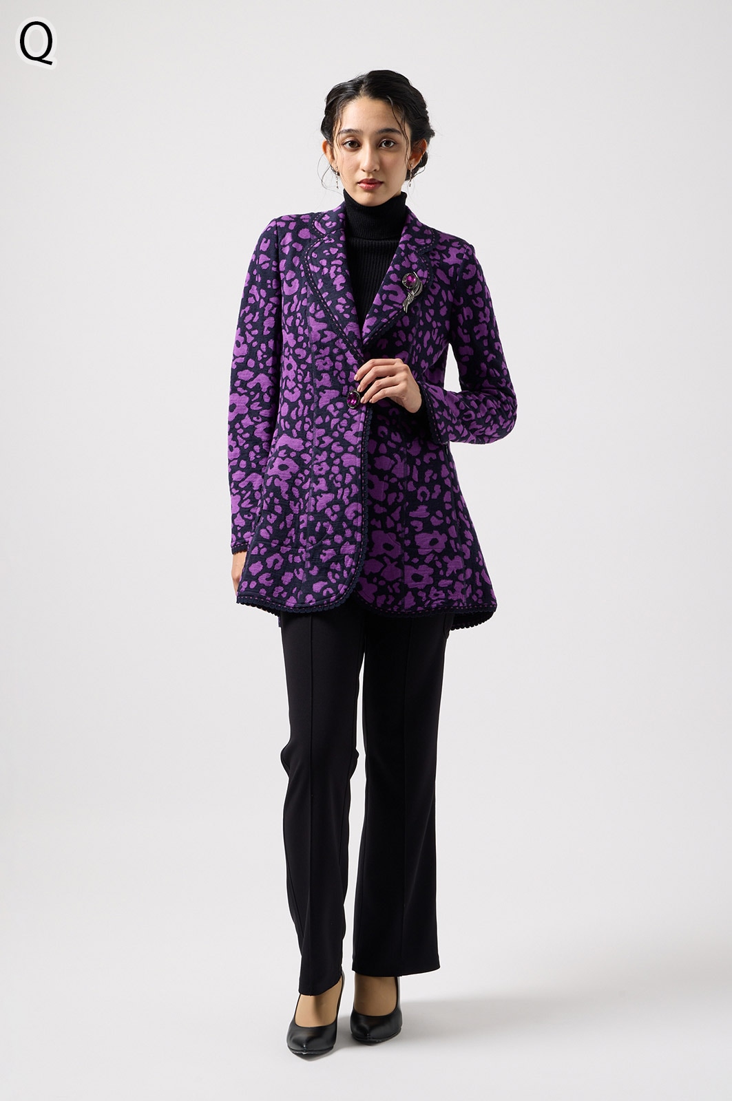 伊太利屋 グリーン ノーカラージャケット(未使用品) はる様、ご予約品です。 No.686018 ジャケット ＜10/15UP！＞ | 新作,新作 ジャケット