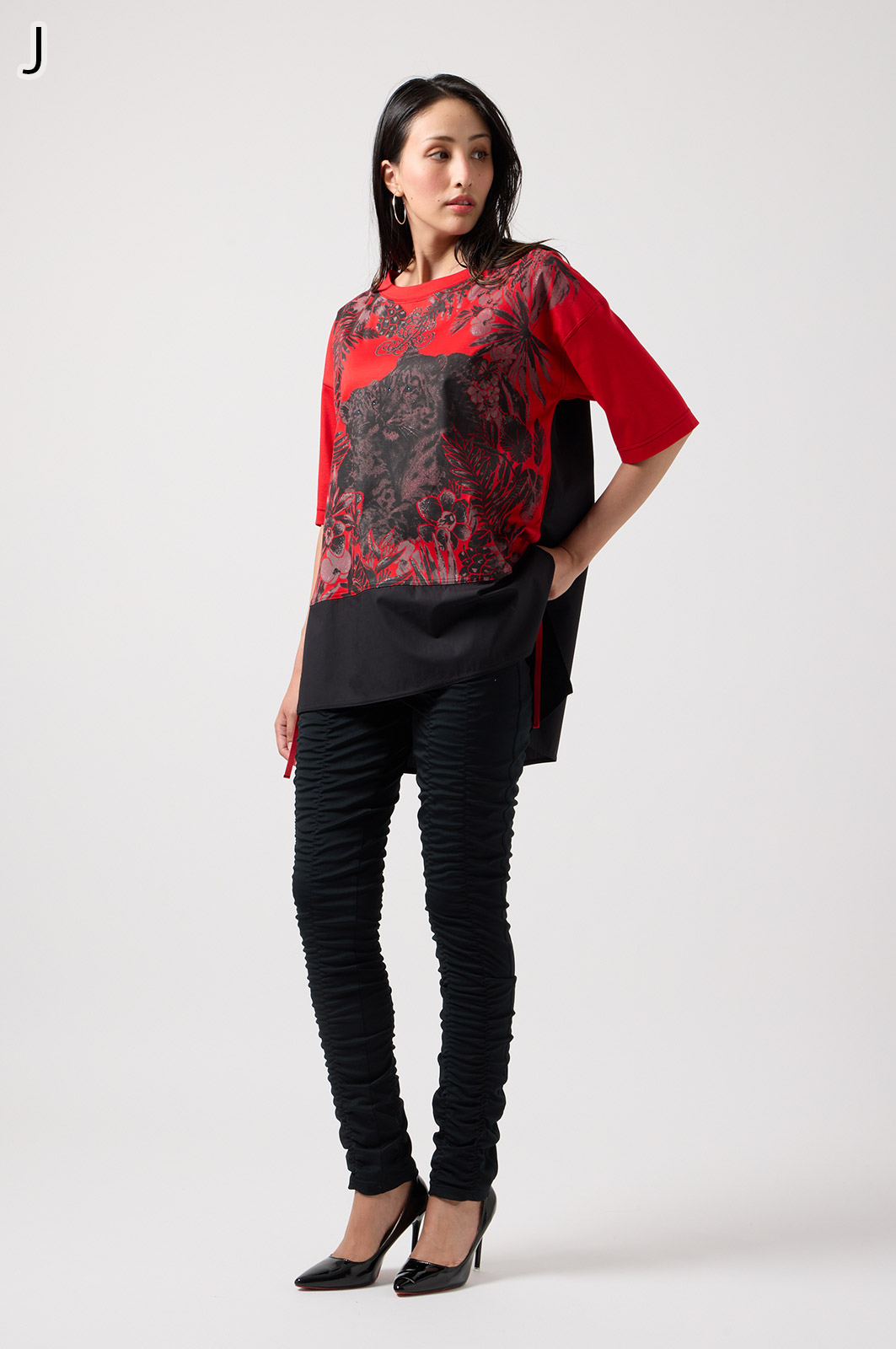 NO.625777 　アニマル柄Tシャツ　　 NO.625777 アニマル柄Tシャツ <7/30UP!> | 新作,新作 Tシャツ