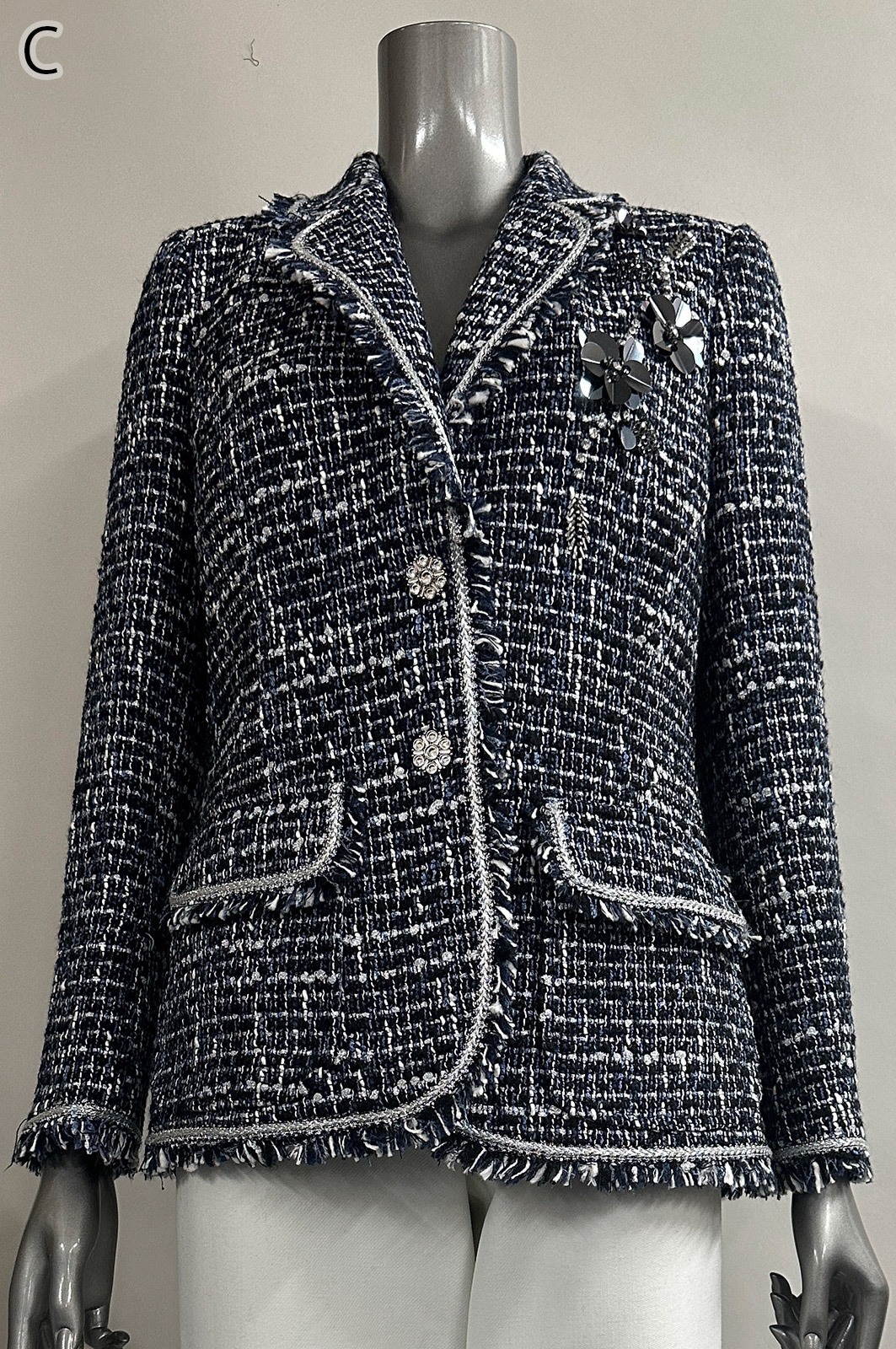 【美品】伊太利屋　イタリヤ　ラモーダゴジ　ジャケット　春　肩パット付き goji 伊太利亜 伊太利屋 イタリヤ LA MODA GOJI GK ジャケット 肩パッド 11