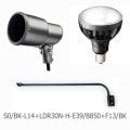 S0/BK-L14+LDR30N-H-E39/B850+F13/BK||�ھ���������LED����糧�åȡ۴���ŵ���S�����ץۥ���ۡܡ�LEDioc LED�������� �����300W��Ʊ�� ����(5000K)�ۡܡڎ�����(965mm)��E39���� ���ο�(��)(��׎ݎ̎�:LDR33N-H/E39W750)������ԲĎ�ľ���Τߡ�[br]