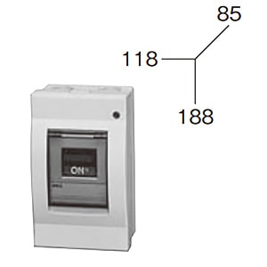 BCD310N || ケースブレーカ[手元開閉器] Panasonic(パナソニック) 標準