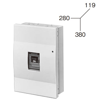 パナソニック Panasonic BED2503K ケースＢｒ　ＥＤ−５０　２Ｐ５０Ａ : パナソニック(Panasonic) ケースブレーカ ED型 漏電保護