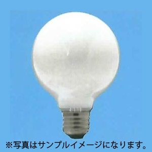 【大きくてお洒落】Asahi Lamp / アサヒランプ G125 E26 G125 E26 110V-60W(S) || ホワイトボール 旭光電機(アサヒ) 60W