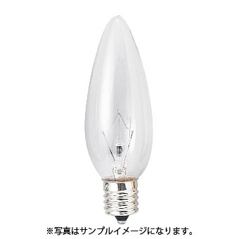 C32 E17 100/110V-60W(C) || シャンデリアランプ 旭光電機(アサヒ) 60W