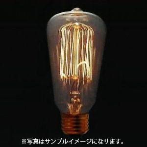 レトロランプ S60 E26 110V-60W || レトロランプ 旭光電機(アサヒ) 60W