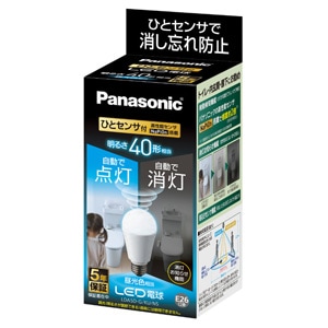 LDA5DGKUNS || LED電球 Panasonic ひとセンサタイプ(高性能センサ